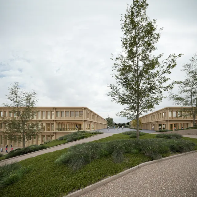Juan Socas Architecte · Concours Chavannes, SIA &mdash; render concursos